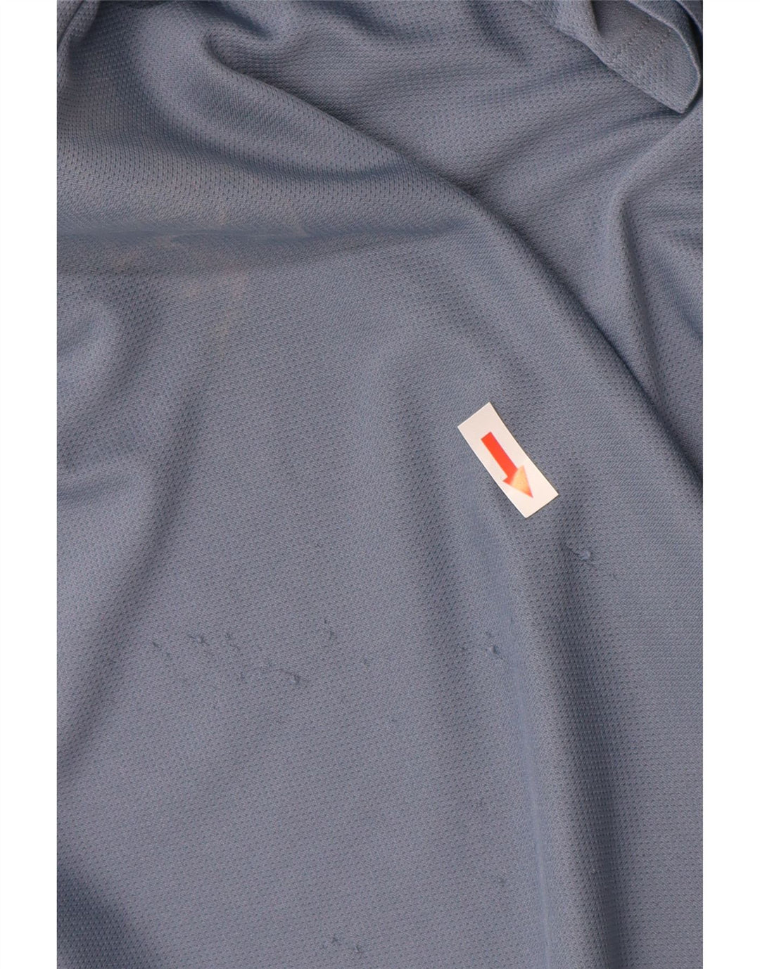 Polo Adidas Aeroready da uomo grande in poliestere blu