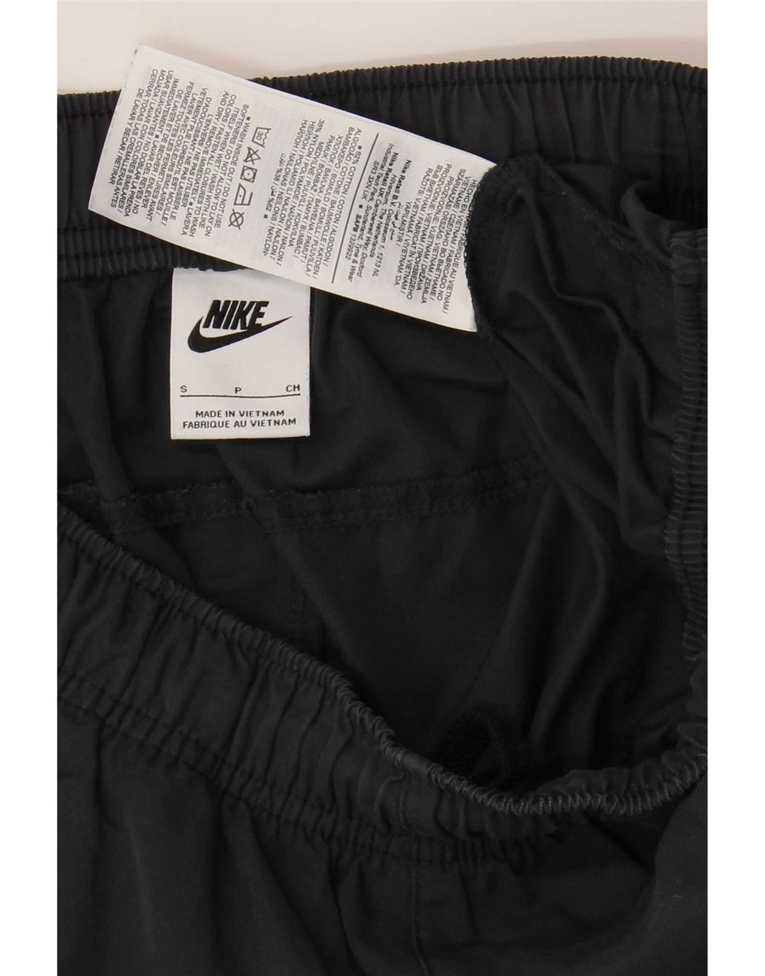 Pantaloni da tuta cargo Nike da uomo piccoli in cotone blu navy