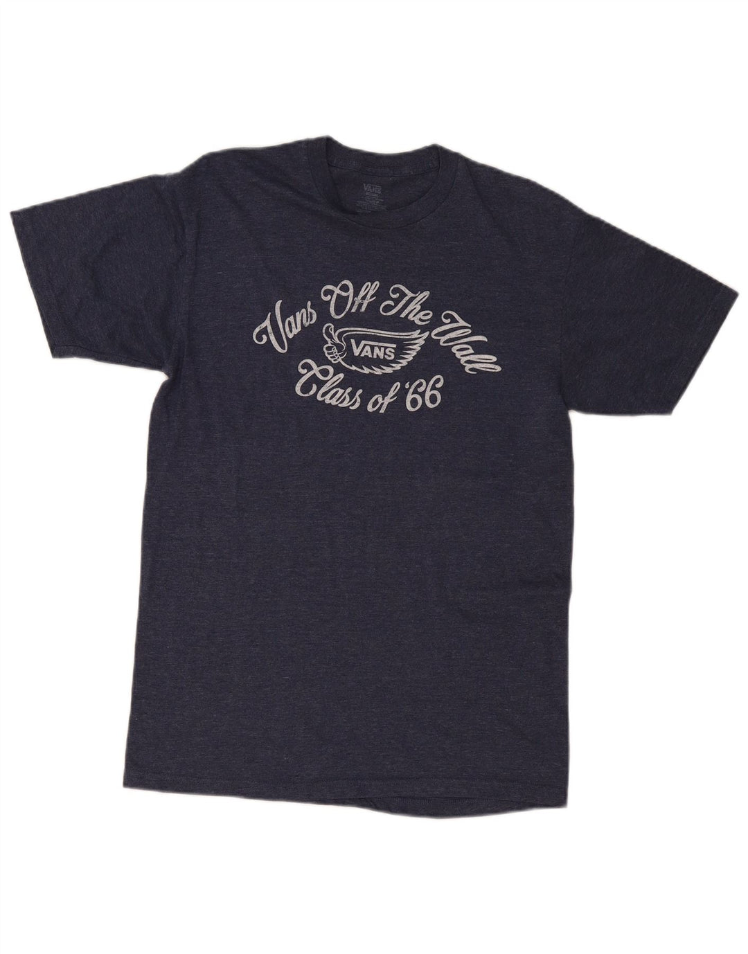 T-shirt grafica da uomo VANS Top medio blu navy