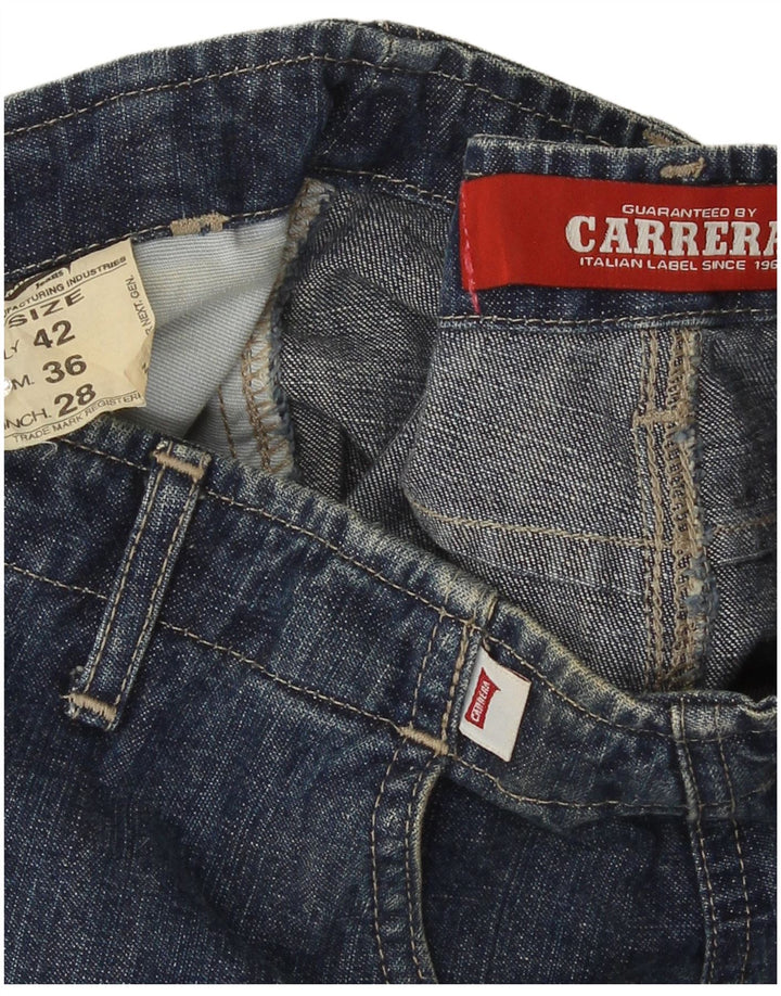 Gonna in denim da donna Carrera W28 cotone blu navy medio