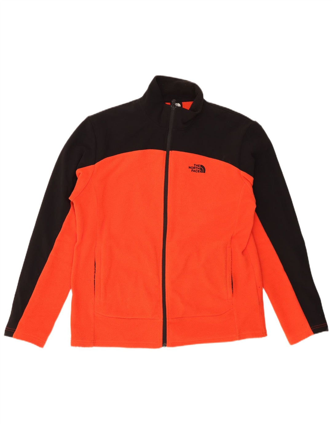 THE NORTH FACE Giacca in pile da uomo UK 38 Colore arancione medio