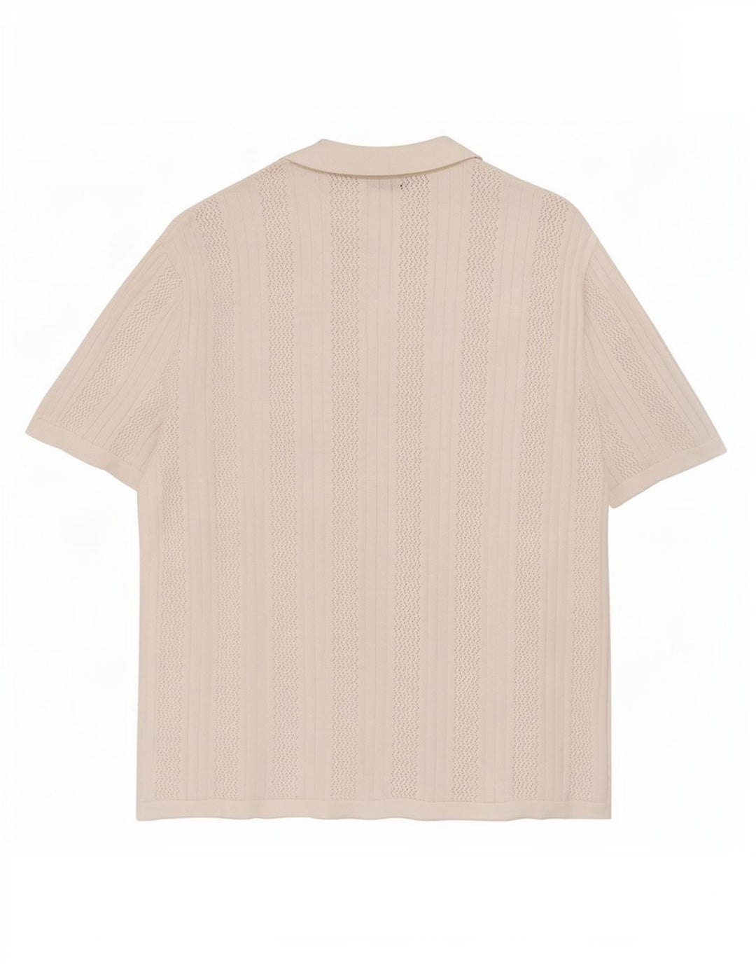 Camicia Zara da uomo a maniche corte in cotone bianco medio