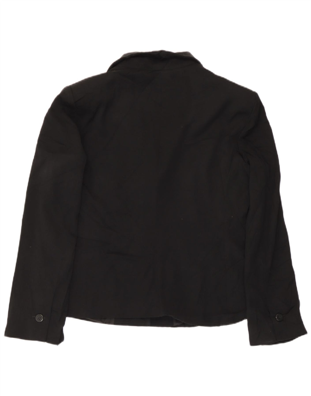 Giacca blazer da donna a 2 bottoni Giorgio Armani UK 14 media nera