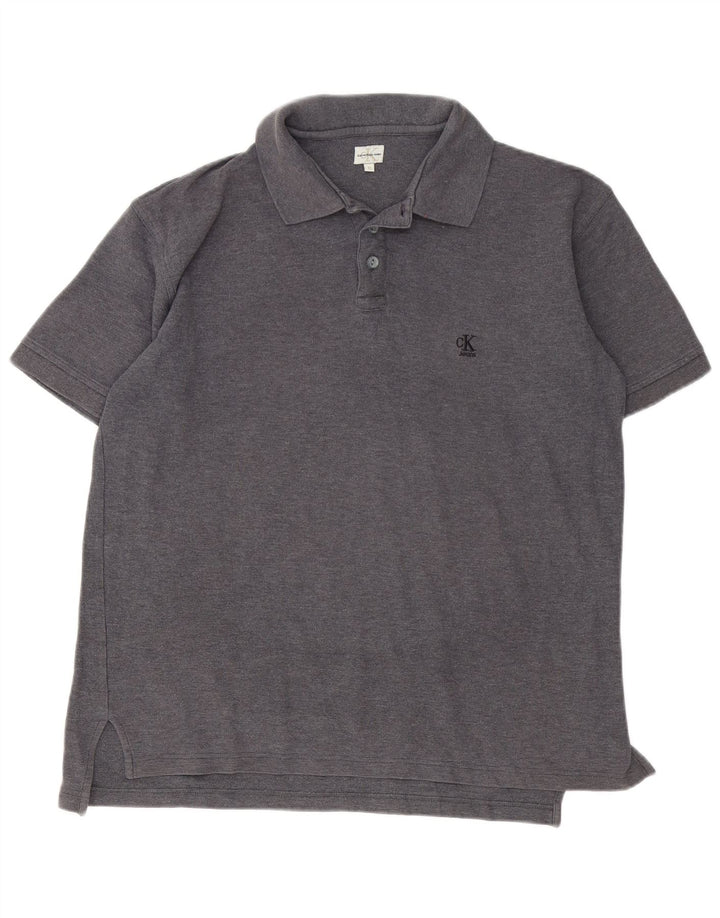 Polo da uomo Calvin Klein Jeans XL grigia