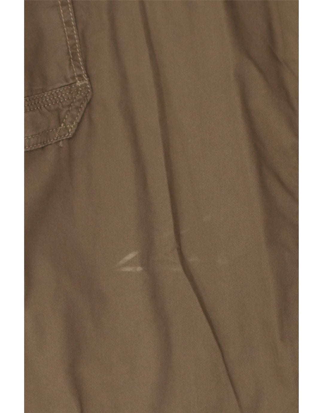 Pantaloni cargo dritti da uomo Marks & Spencer W40 L29 cotone marrone