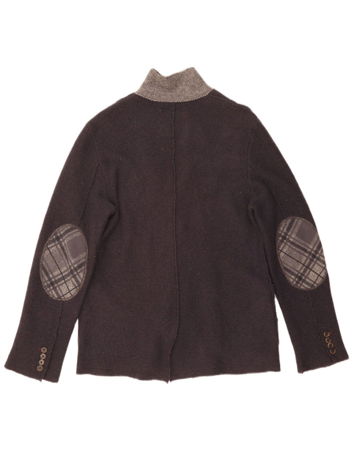 Giacca blazer da uomo a 3 bottoni Playlife UK 38 medio blu navy