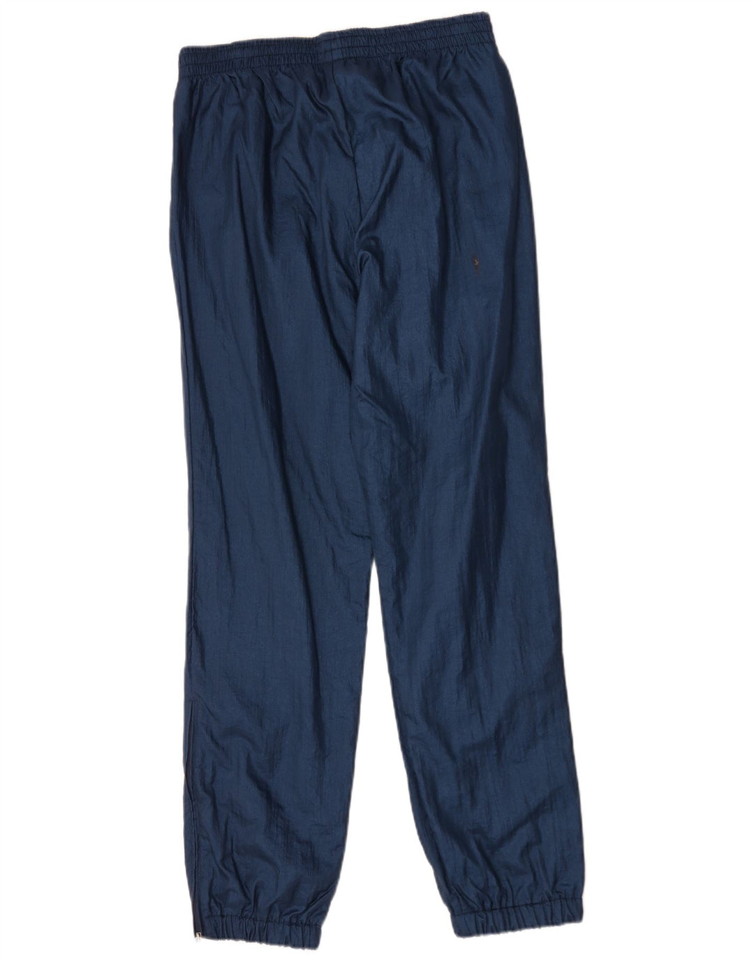 Pantaloni da tuta vintage da uomo Joggers IT 48 Medio Blu Navy Poliammide