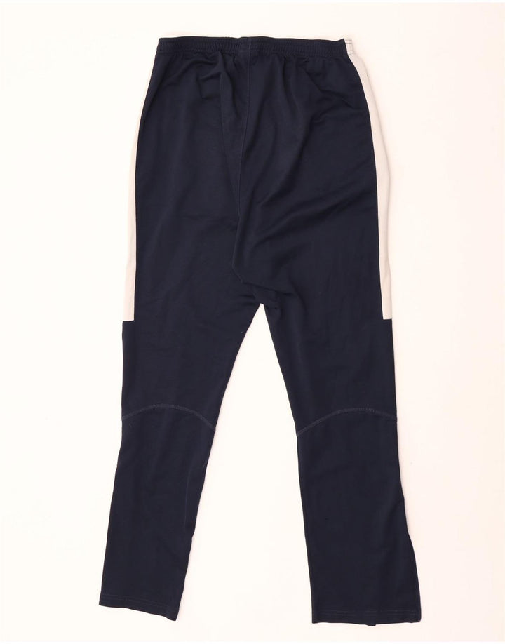Pantaloni da tuta Nike Dri Fit da uomo, grandi, in poliestere color block blu navy