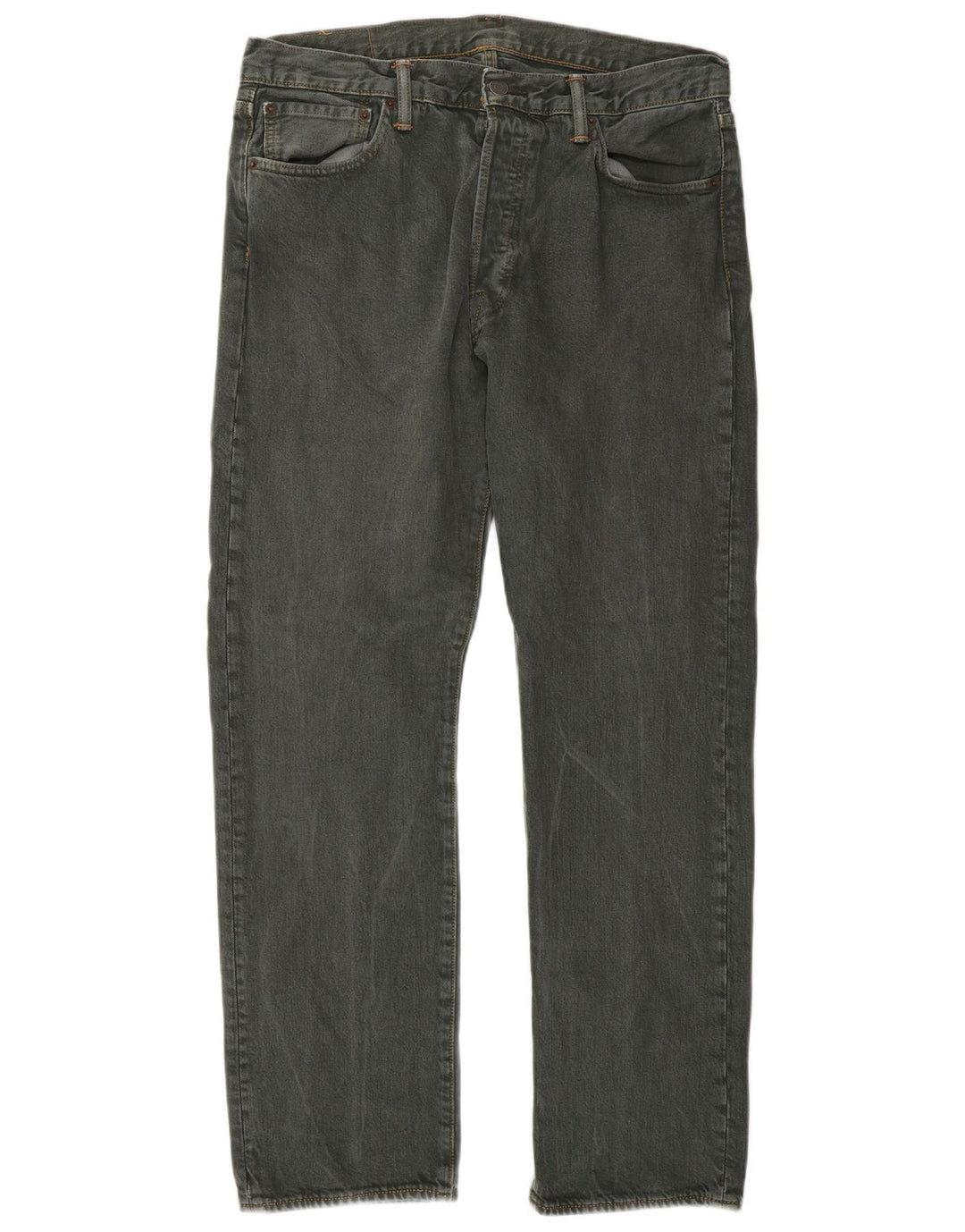 Levi's Uomo 501 Jeans dritti W34 L30 Cotone grigio