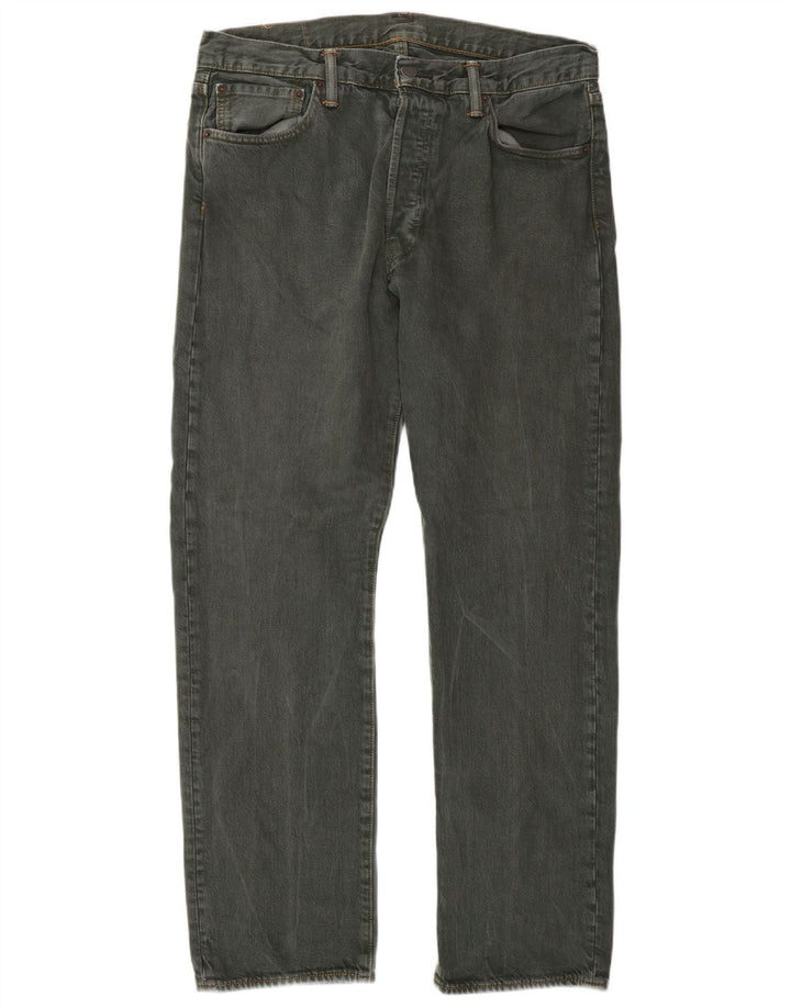 Levi's Uomo 501 Jeans dritti W34 L30 Cotone grigio