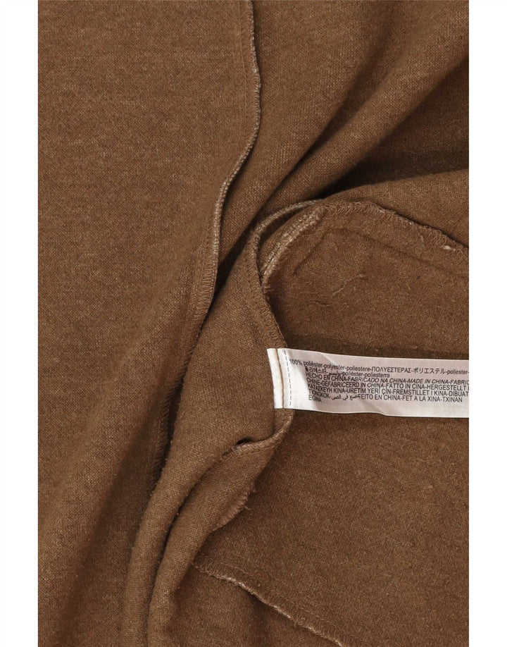 Gilet doppiopetto da donna Zara UK 12 Poliestere beige medio
