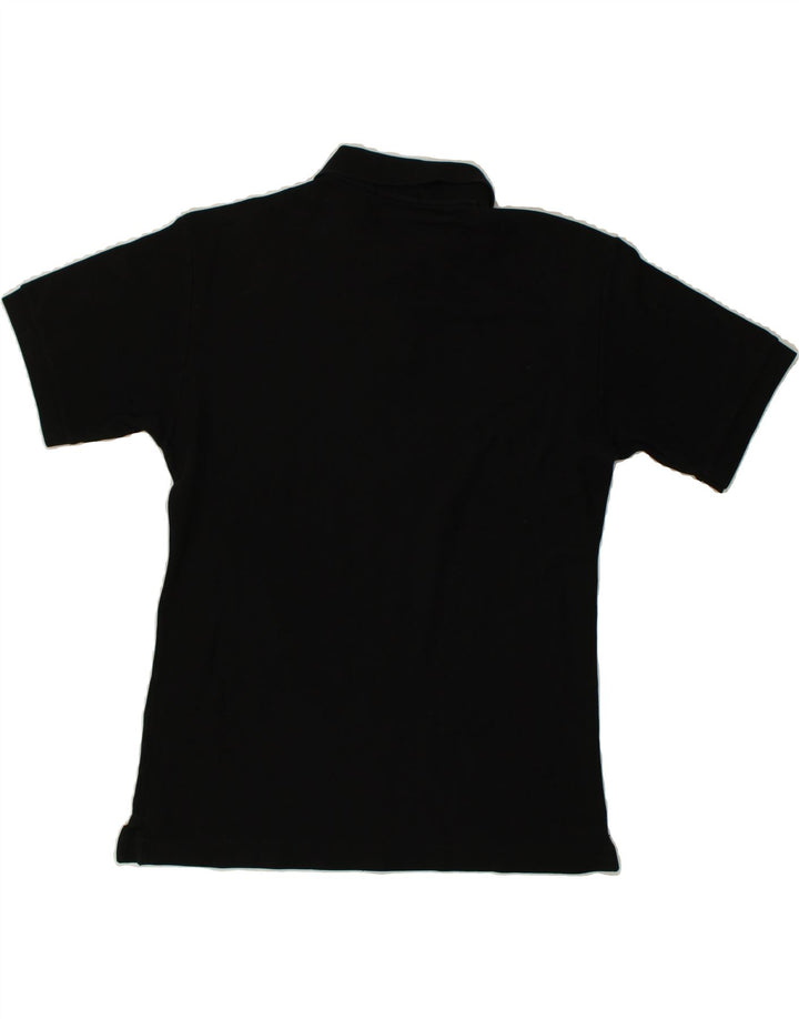 FILA Mens Polo Shirt IT 48 Medium Black | Vintage Fila | Thrift | Second-Hand Fila | Used Clothing | Messina Hembry 