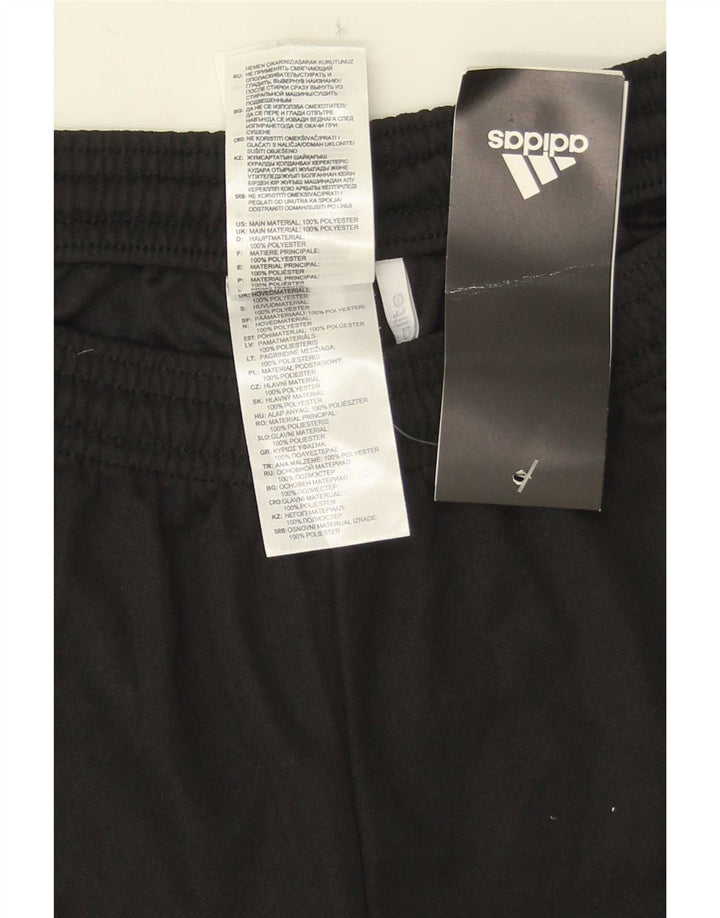 Pantaloncini sportivi Adidas Climalite da uomo medio poliestere nero