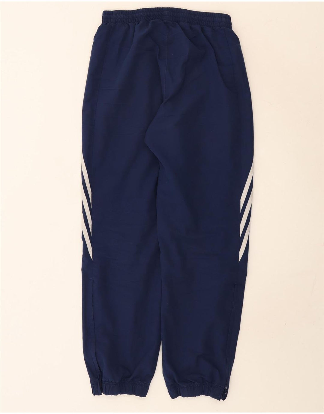 Pantaloni da tuta da uomo Adidas Joggers piccoli in poliestere blu navy