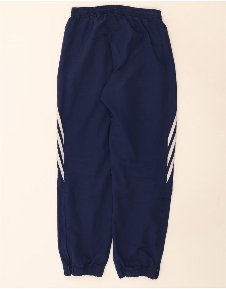 Pantaloni da tuta da uomo Adidas Joggers piccoli in poliestere blu navy