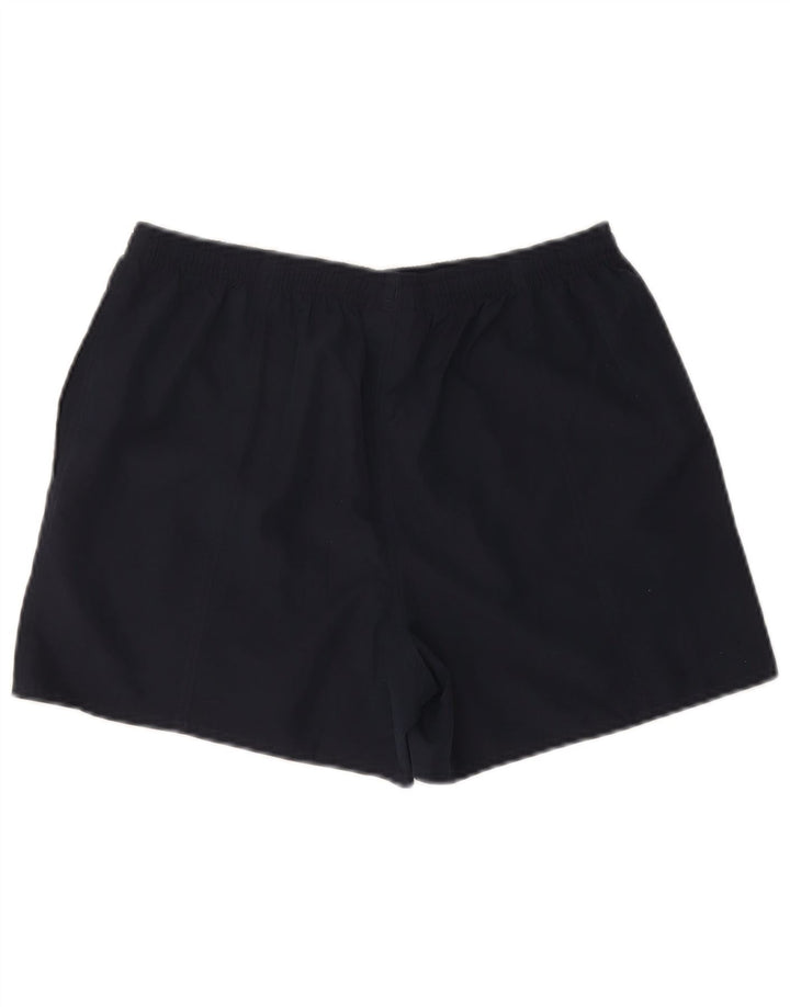 Pantaloncini sportivi Reebok da donna UK 14 Large blu navy in poliestere