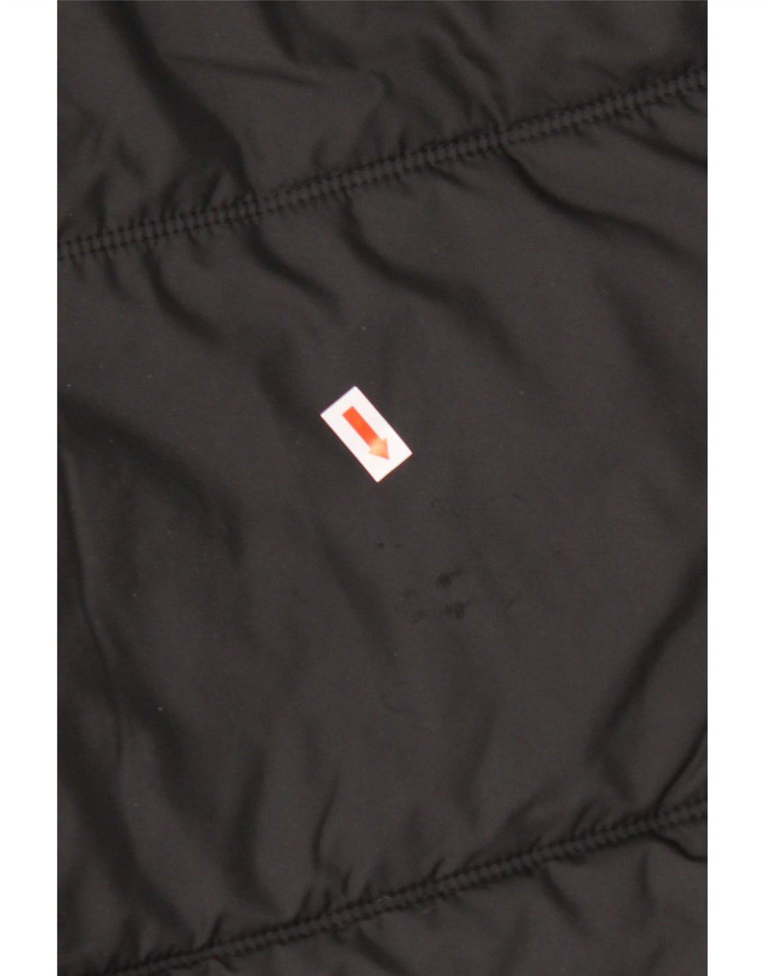 JACK WOLFSKIN Giacca imbottita con cappuccio da uomo UK 40 poliestere nero medio