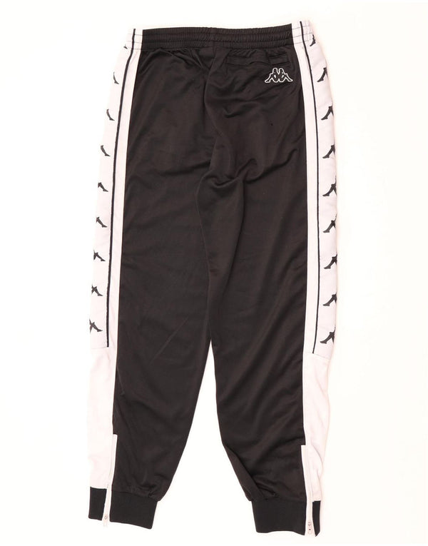 Pantaloni da tuta con grafica da uomo KAPPA Joggers Large Nero Colourblock