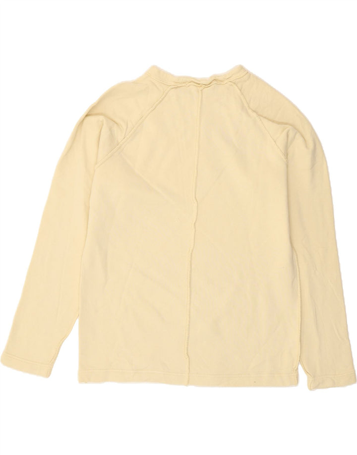 LEE Mens Graphic Top Long Sleeve Small Off White Cotton Vintage Lee and Second-Hand Lee from Messina Hembry 
