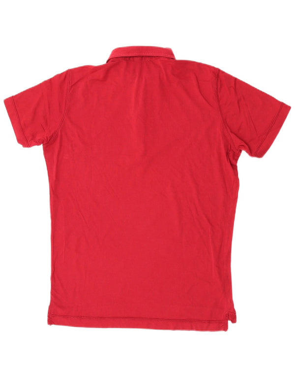 Polo da uomo Diesel piccola bordeaux