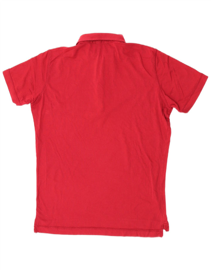 Polo da uomo Diesel piccola bordeaux