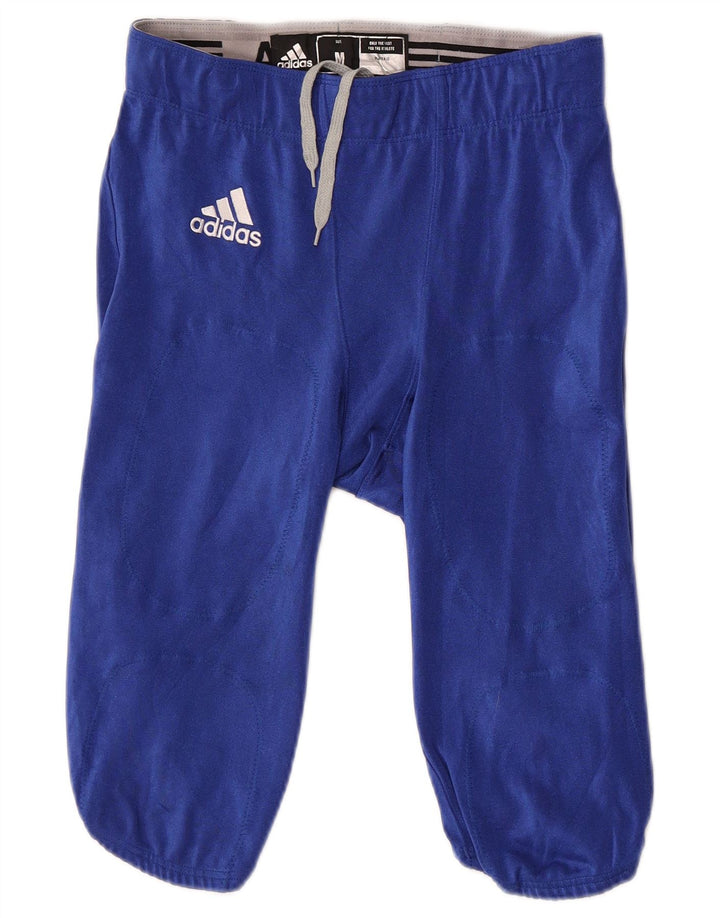 Pantaloncini sportivi Adidas Climalite da uomo blu medio