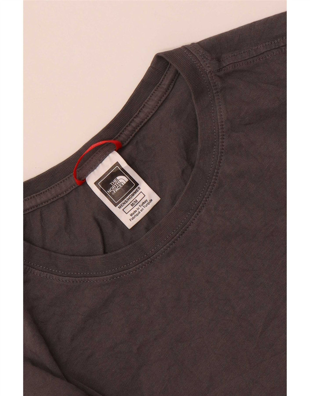 Top grafico da uomo The North Face manica lunga grigio medio