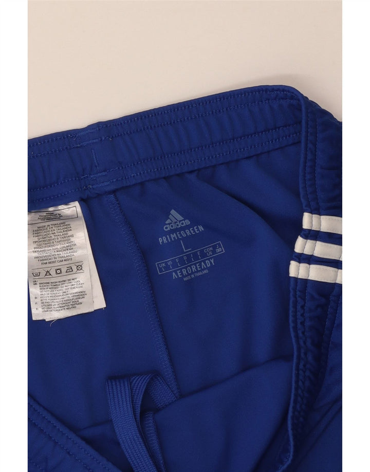 Pantaloncini sportivi Adidas Aeroready da uomo grandi in poliestere blu