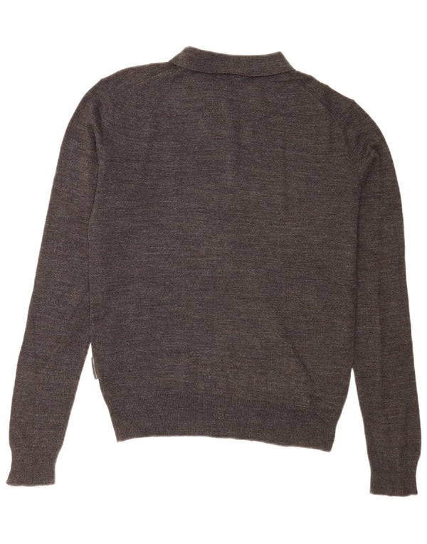 Maglione da uomo con collo alto French Connection XS in acrilico grigio