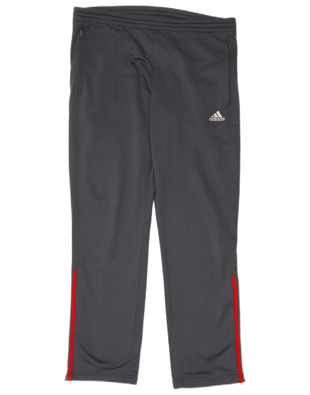 Pantaloni da tuta da uomo ADIDAS UK 38/40 Poliestere grigio medio