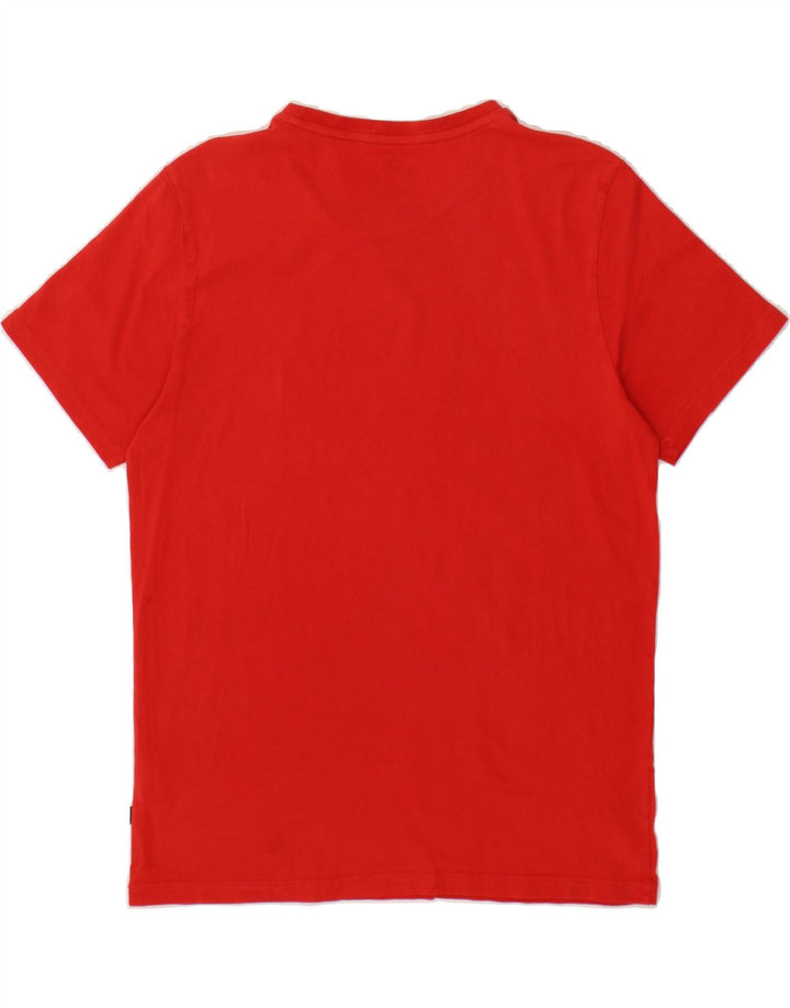 PUMA Mens Graphic T-Shirt Top Medium Red Cotton Vintage Puma and Second-Hand Puma from Messina Hembry 