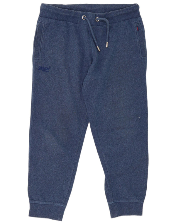 Pantaloni da tuta da uomo SUPERDRY Joggers 2XL Cotone blu