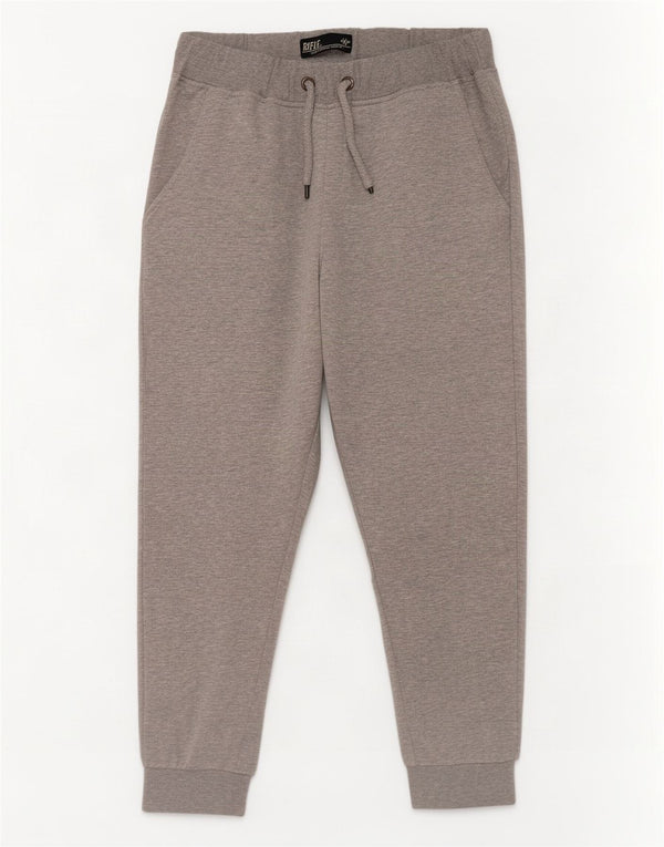 Pantaloni da tuta da uomo Rifle, pantaloni da jogging, grandi, in cotone grigio