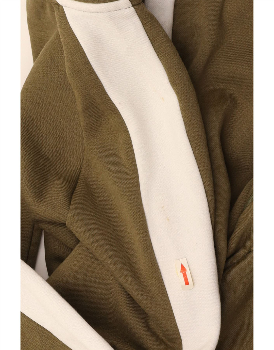 Giacca da ginnastica da uomo PUMA grande in cotone color block kaki