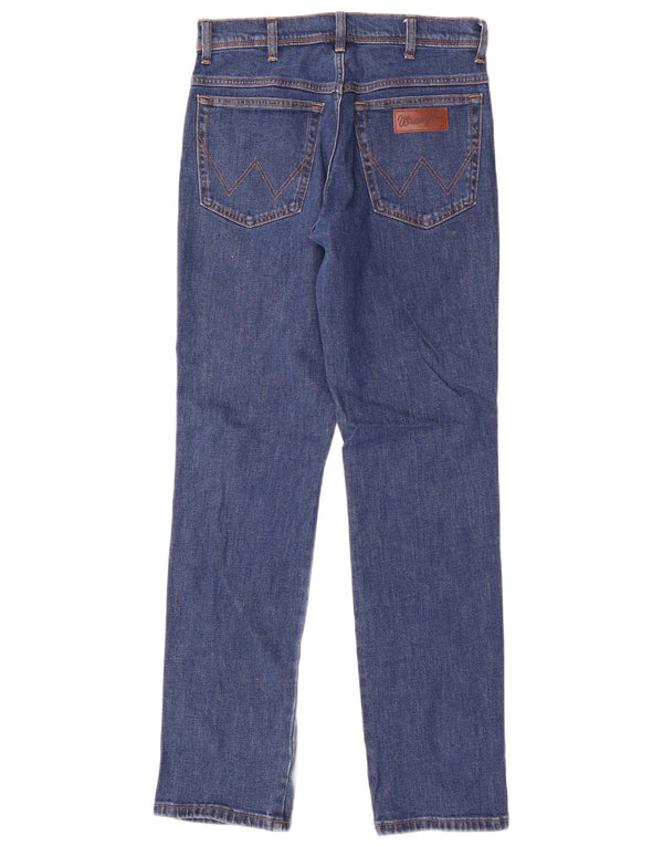 Jeans Wrangler Texas Slim da uomo W32 L34 cotone blu