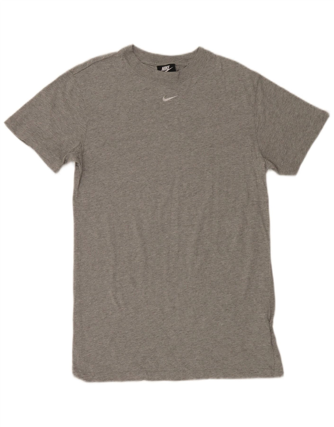 T-shirt Nike da uomo Top XS in cotone chiazzato grigio