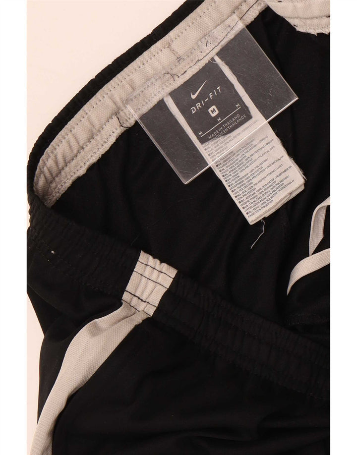 Pantaloni da tuta Nike Dri Fit da uomo, poliestere color block medio nero