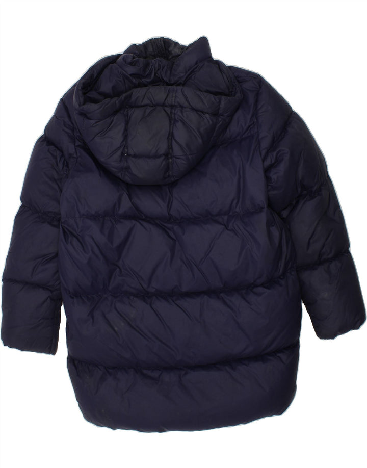 DIESEL Boys Hooded Padded Jacket 7-8 Years Navy Blue Nylon Vintage Diesel and Second-Hand Diesel from Messina Hembry 