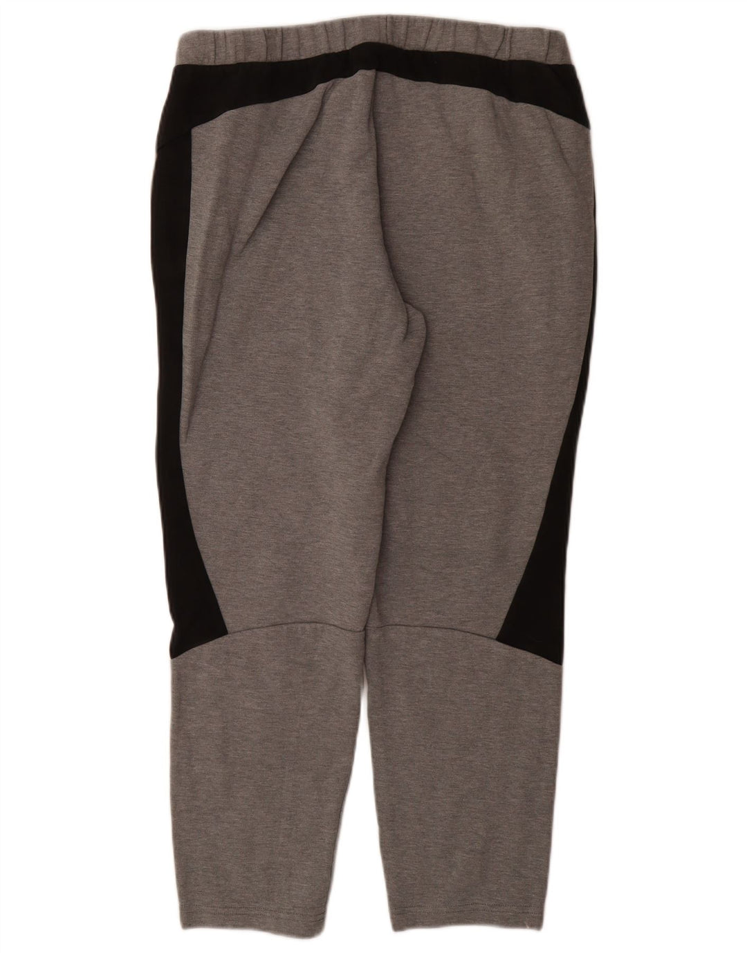 Pantaloni da tuta da uomo PUMA grandi in cotone color block grigio