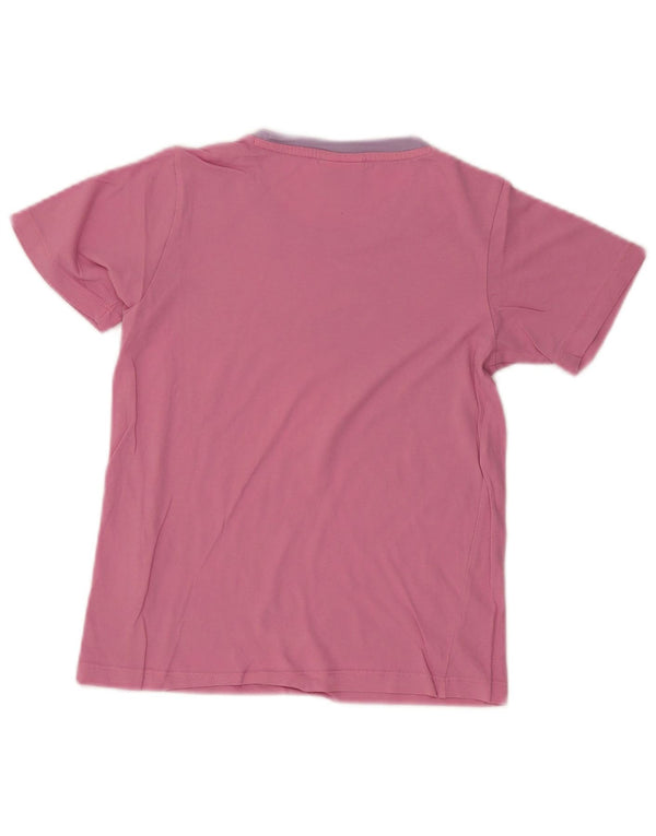 T-shirt grafica per ragazze Champion Top 11-12 anni grande in cotone rosa