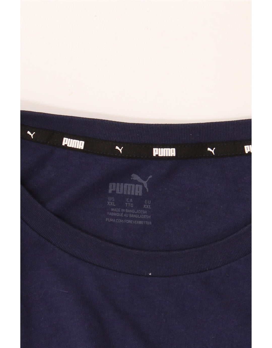 Maglietta grafica da uomo PUMA Top 2XL Blu navy