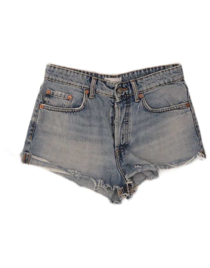 Pantaloni caldi in denim da donna Zara EU 36 XS W26 Blu