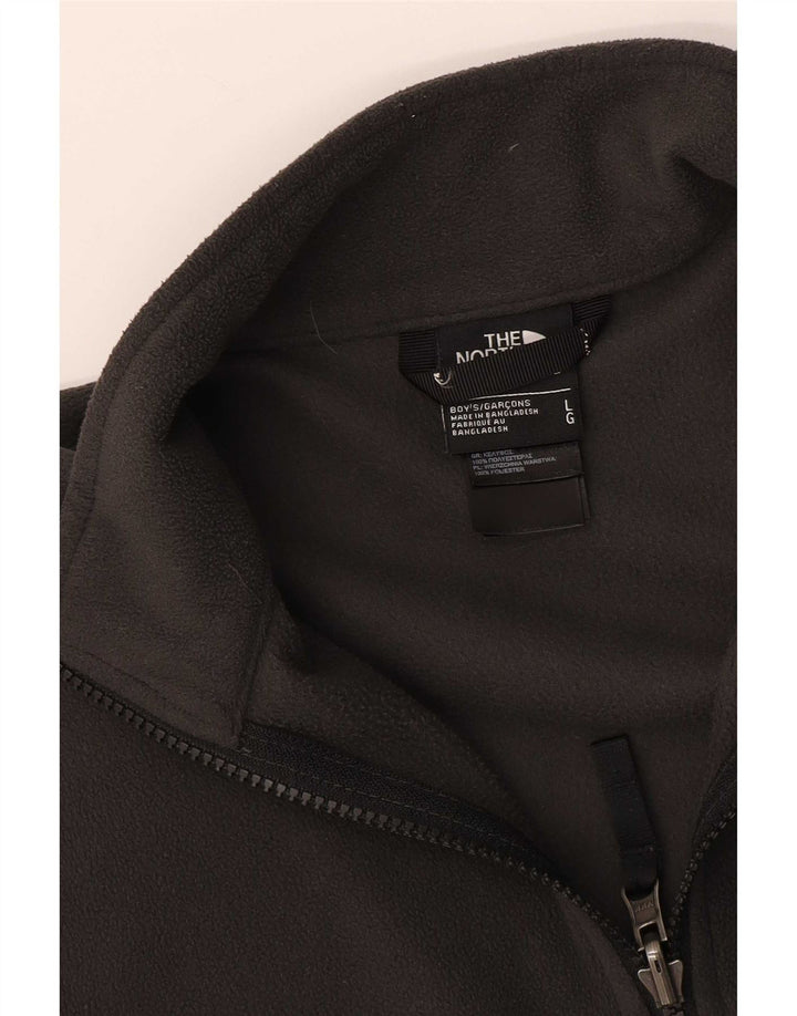 Giacca in pile The North Face da ragazzo 11-12 anni Large in poliestere grigio
