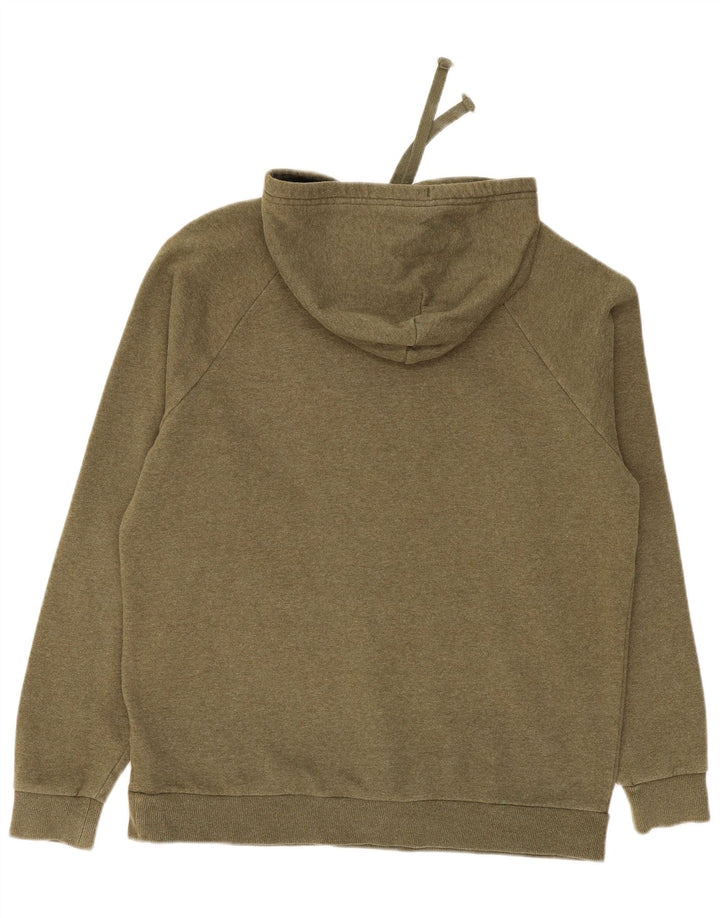 UNDER ARMOUR Mens Hoodie Jumper Medium Khaki