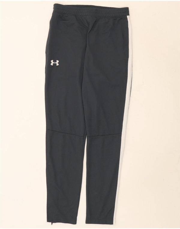 Pantaloni da tuta da uomo Under Armour Poliestere color block grigio medio