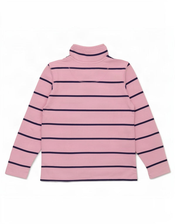 Crew Clothing Felpa oversize da donna Maglione UK 10 Small Pink Striped