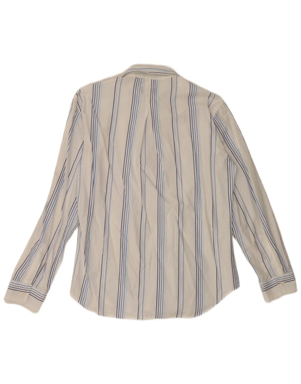 Camicia da uomo Carrera in cotone a righe bianche medie