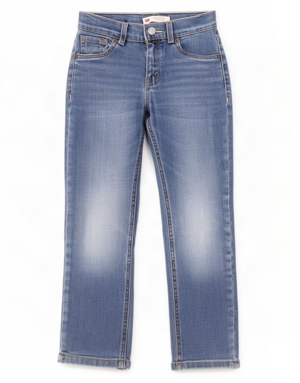 Levi's Ragazzi 511 Jeans Slim 5-6 Anni W22 L20 Cotone Blu