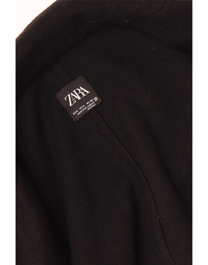 Soprabito aperto da donna Zara UK 10 piccolo nero