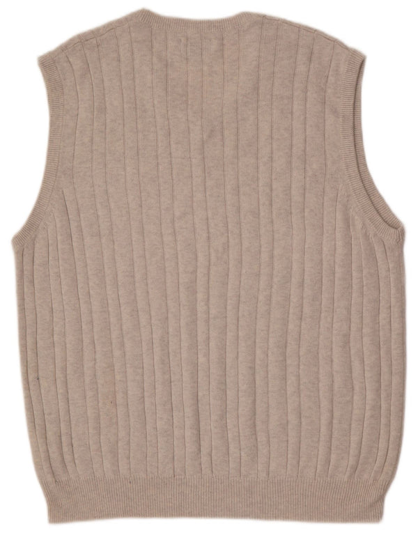 Canotta da uomo Marks & Spencer vestibilità regolare canotta grande in cotone grigio